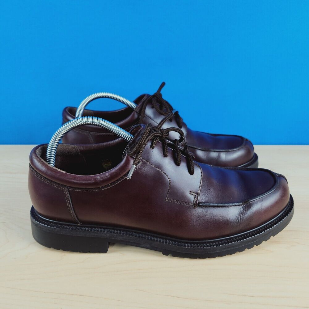 Cole Haan Country Mens SIze 10 M‎ Shoes Waterproof Brown Leather split toe Derby